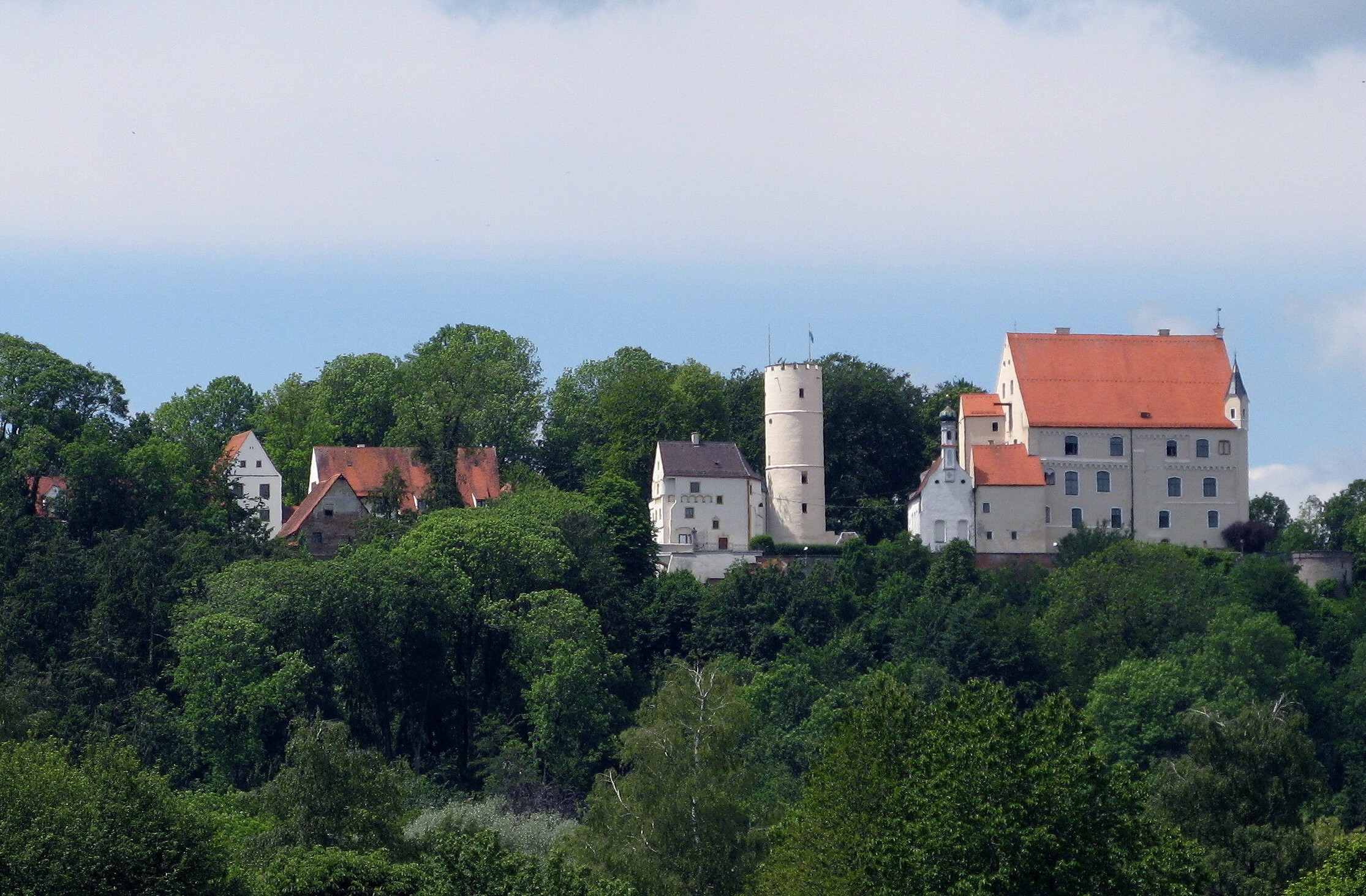 Die Mindelburg ist Ziel einer „Burgentour“ durchs Unterallgäu. Foto: Bildarchiv Kulturamt Mindelheim