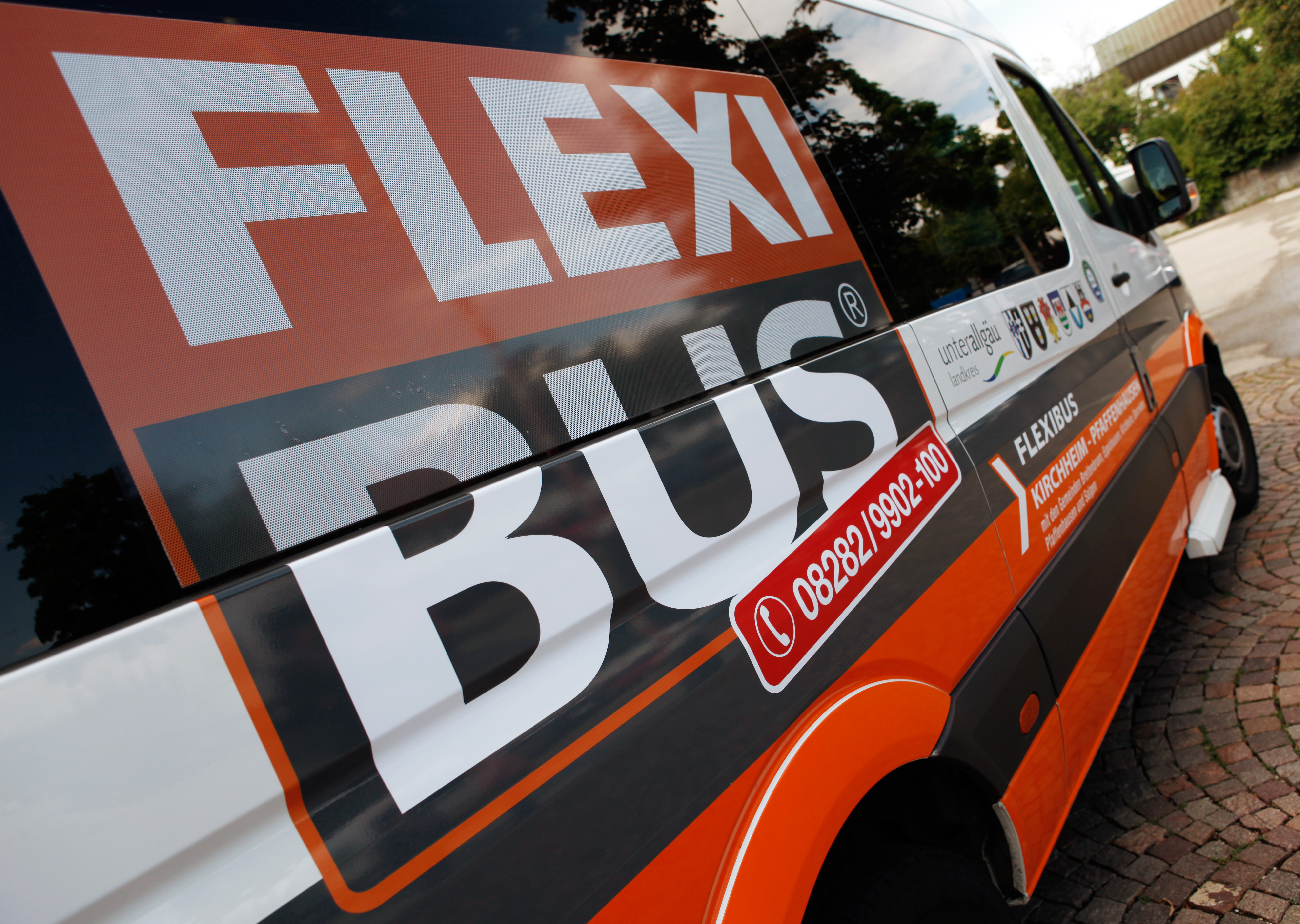 Der Flexibus fährt mittlerweile in fast allen Unterallgäuer Gemeinden. 	Foto: Stefanie Vögele/Landratsamt Unterallgäu 