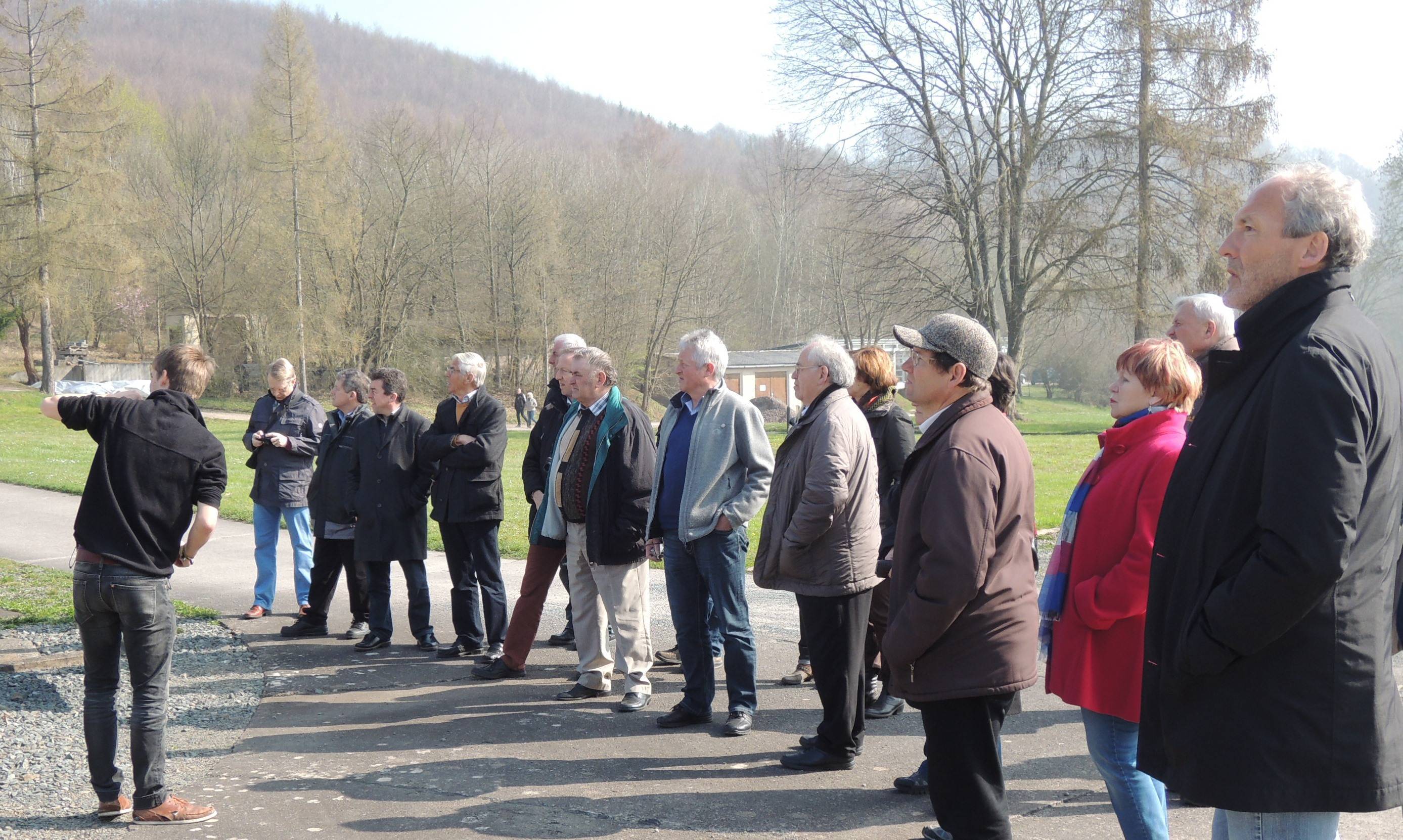 Ein weiterer Programmpunkt der Informationsfahrt war eine Führung durch die KZ-Gedenkstätte Mittelbau-Dora. Foto: Engelbert Degenhart/Landratsamt Unterallgäu