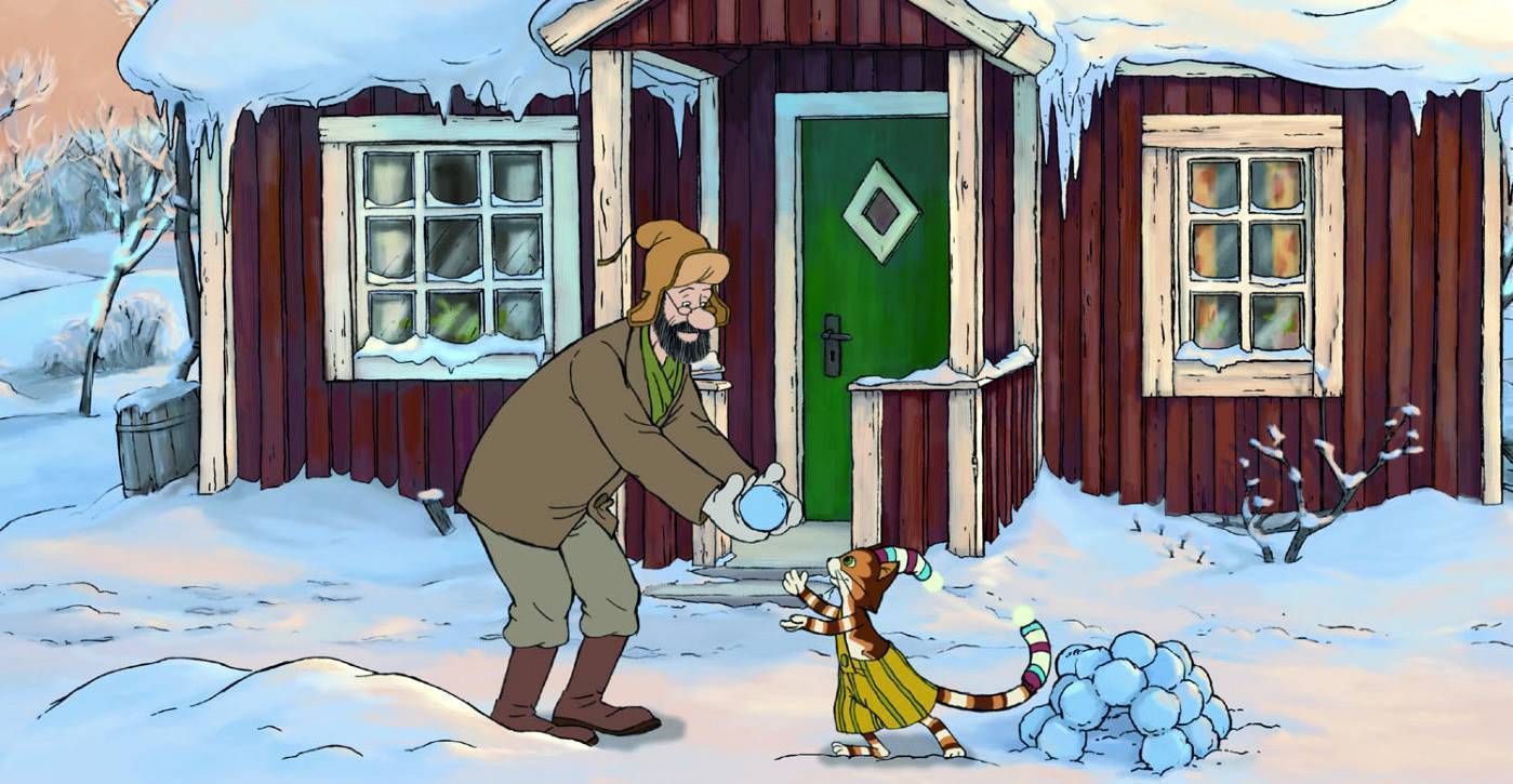 Im Dezember läuft im Unterallgäuer Kinderkino der Weihnachtsfilm „Morgen, Findus, wird’s was geben“. Foto: BJF