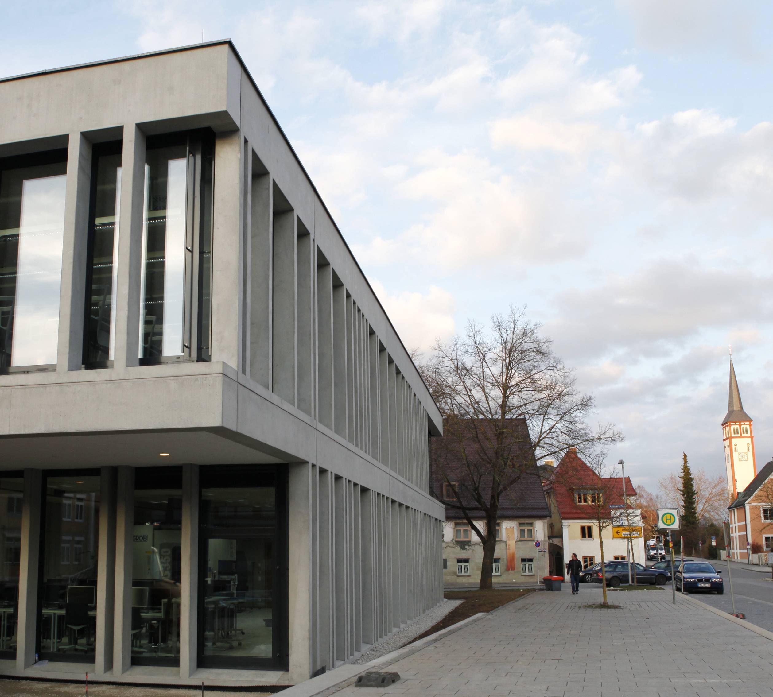 Die neue Technikerschule befindet sich auf dem Gelände der Mindelheimer Berufsschule.