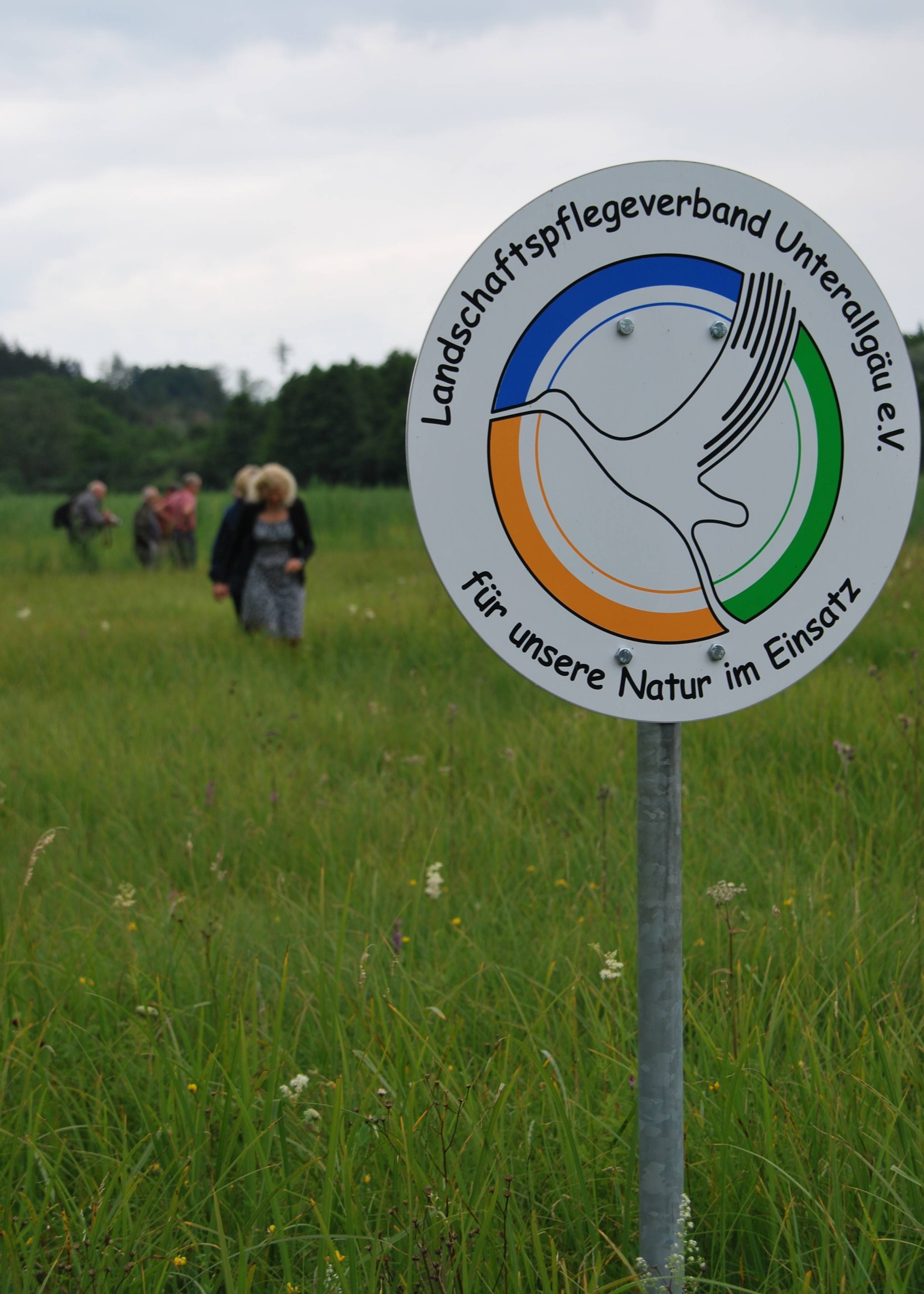 Bei einer Exkursion informierten sich Umweltausschuss und Naturschutzbeirat unter anderem über das Hundsmoor und die Arbeit des Landschaftspflegeverbands.Foto: Sylvia Rustler/Landratsamt Unterallgäu