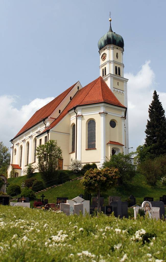 Kirchsiebnach ist im September Ziel einer ganztägigen Wallfahrt im Landkreis. Foto: Stefanie Vögele/Landratsamt Unterallgäu