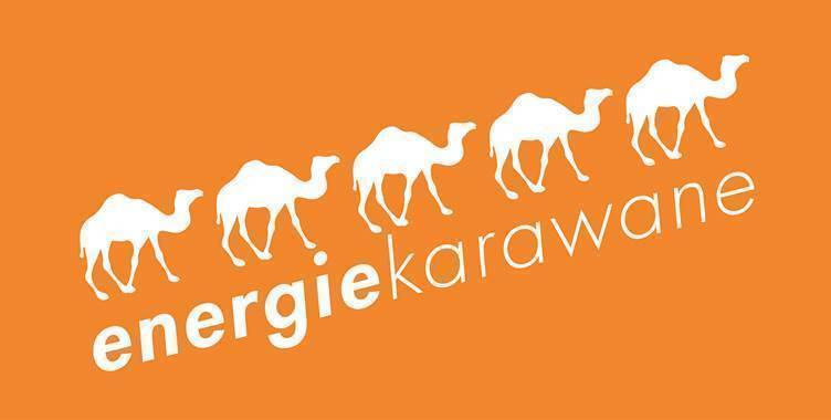 Das Logo der Energie-Karawane.